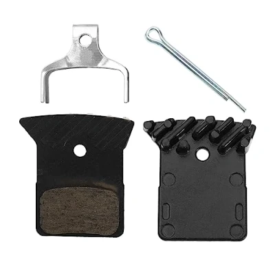 Abbildung von Create idea Scheibenbremsbeläge Ersatz Kompatibel mit Shimano L02A L03A L04A L05A L04C K02S Kühlrippe Scheibenbremsbelag Motorradzubehör