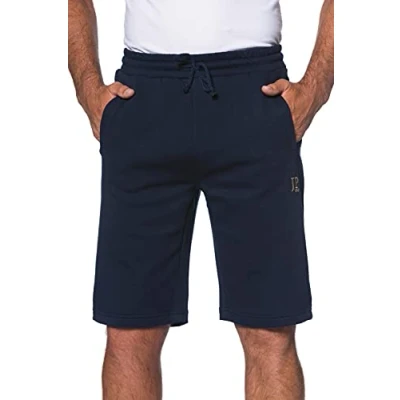 Abbildung von JP 1880 Herren große Größen Übergrößen Menswear L 8XL Bermuda, Basic, Kurze Jogginghose, bis dunkel Marine 3XL 702636730