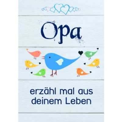 Abbildung von Opa, erzähl mal aus deinem Leben: Liebevolles Buch zum Ausfüllen &quot;Opa doch mal!&quot;
