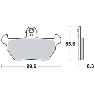 Abbildung von TRW Sinter Street MCB621SV Bremsbelagsatz