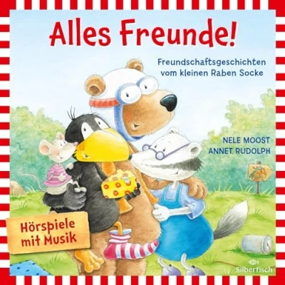 Abbildung von Alles Freunde! (Der kleine Rabe Socke): Freundschaftsgeschichten vom kleinen Raben Socke: 1 CD