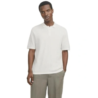 Abbildung von Jack &amp; Jones Jjegeorge Poloshirt, Herren, Größe: Large, Cloud dancer