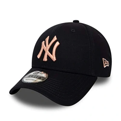 Abbildung von New Era York Yankees MLB Cap Verstellbar Baseball 9forty Damen Blau Rosa One Size