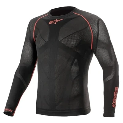 Abbildung von Alpinestars Ride Tech V2 Top Long Sleeve Summer Black/Red