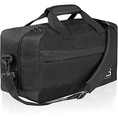 Abbildung von Ryanair Handgepäck 40x20x25 cm kleine Reisetasche Reisegepäck Umhängetasche Sporttasche Kabinengepäck Easyjet Eurowings schwarz