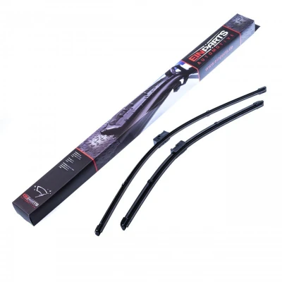 Abbildung von Scheibenwischer Valeo Silencio X.trm, Flat Blade Set 574647 vorne Rahmenlos Stiftbefestigung BMW: X5, X6