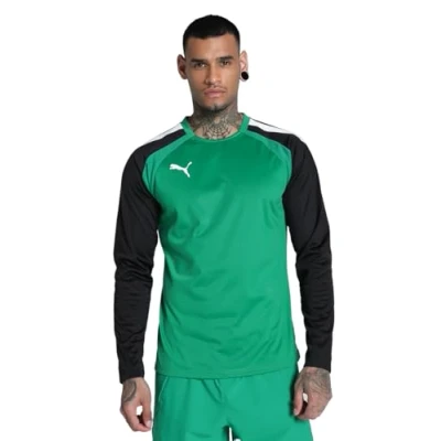 Abbildung von Puma Teamliga Trainings Sweatshirt, Herren, Größe: Medium, Pepper green/puma black