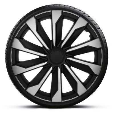 Abbildung von AutoStyle PP 5486SB Radblenden 16Zoll schwarz/silber