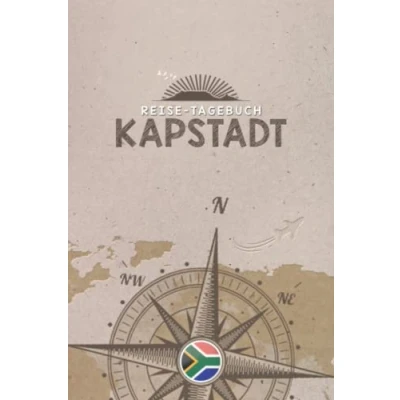 Abbildung von Reisetagebuch Kapstadt: Urlaubstagebuch Reise Tagebuch zum Selberschreiben Platz für 54 Reisetage Geschenk Notizbuch 118 Seiten