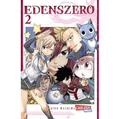 Abbildung von Edens Zero 2: Action, galaktische Abenteuer und eine blaue Katze Cooler Weltraum Epos vom Fairy Tail Zeichner!