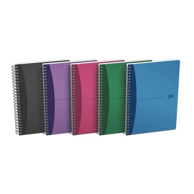 Abbildung von Hamelin Papierbrands 353002402 Spiralbuch Oxford Office, Optik Paper 90 g/qm, A5,5mm kariert,