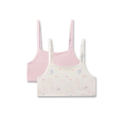Abbildung von Sanetta Mädchen Bustier Off White Bequemes und angenehmes für aus Baumwoll Modal Mix. Inhalt: 2er Set 176