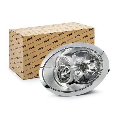 Abbildung von TYC 20 0763 05 2 Scheinwerfer rechts H7/H7 mit Elektromotor, Lampenträger MINI: Hatchback
