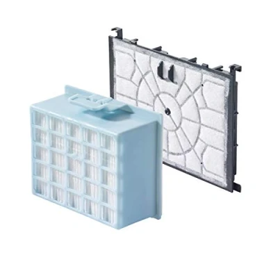 Abbildung von HEPA Filter + Motorfilter für Siemens VSZ4GRED Staubsauger Z 4.0 quattroPower Technology wie original VZ156HFB / VZ02MSF NEU von Microsafe®