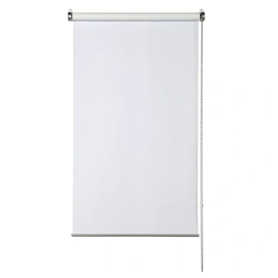 Abbildung von GARDINIA EASYFIX Rollo Premium zur Verdunkelung, ohne Bohren zum Kleben oder Klemmen, Blickdicht, Sichtschutz, Blendschutz, Inkl. Montage Teile, Weiß, 90 x 210 cm (BxH)