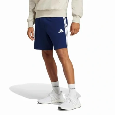 Abbildung von adidas Sportswear Essential Three Stripes Short kurze Sporthose, Herren, Größe: 3XL, Dark blue/white