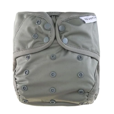 Abbildung von avo+cado Explorer One Size Stoffwindel Überhose (Grau)