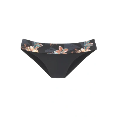 Abbildung von Venice Beach Bikinihose, Damen, Größe: 38, Schwarz/bedruckt