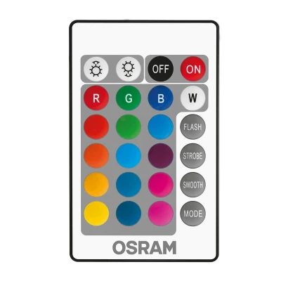 Abbildung von OSRAM STAR+ RGBW PAR16 LED Reflektorlampe mit GU10 Sockel, RGB Farben per Fernbedienung änderbar, 4.5W, Ersatz für 25W Reflektorlampe, matt, Retrofit lamps with remote control