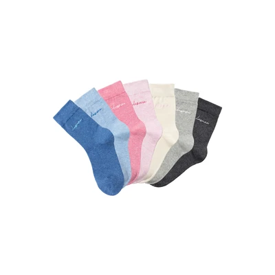 Abbildung von Lascana Socks IN THE BOX 7 PACK Socken multicoloured, Damen, Größe: 35 38, Multi/coloured