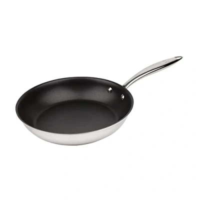 Abbildung von MasterPRO Argent 3 Frying Pan, Non Stick Coating, Induction, 18/10 Stainless Steel, Multi Layer, Excellent Heat Distribution, Energy Efficient, 20 cm, Suitable for All Hobs