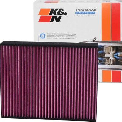 Abbildung von K&amp;N Filters DVF5015 Innenraumfilter Aktivkohlefilter 247 40 quadratisch BMW: 3 Touring, Saloon, 1 Hatchback