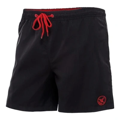 Abbildung von Ladeheid Badehose Herren Bequeme Badeshorts mit Seitentaschen und Schnürchen Netzfütterung Perfekt für Sommer, Strand Schwimmbad LA40 128 (Schwarz, Large)