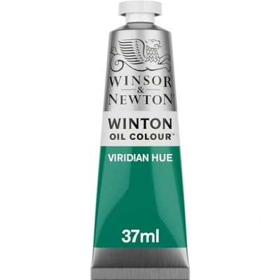 Abbildung von Winsor &amp; Newton 1414696 Winton, feine hochwertige Ölfarbe 37ml Tube mit gleichmäßiger Konsistenz, Lichtbeständig, hohe Deckkraft, Reich an Farbpigmenten Viridian Farbton