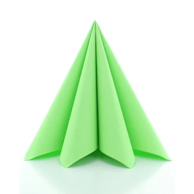 Abbildung von Sovie Linclass Airlaid Servietten Apfelgrün 50 Stück hochwertige Einwegservietten 40 x cm Reißfest, Saugstark &amp; Formstabil ideal für Hochzeit Partys