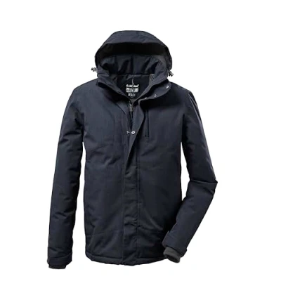 Abbildung von killtec Herren Funktionsjacke mit abzippbarer Kapuze KOW 161 MN JCKT, dunkelnavy, 4XL, 37589 000