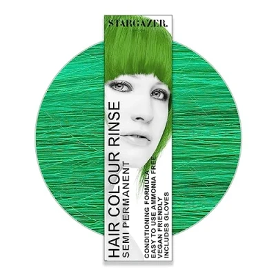 Abbildung von Stargazer Products Afrikanisches Grün Semi Permanentes Haarfärbemittel, 1er Pack (1 x 70 ml)