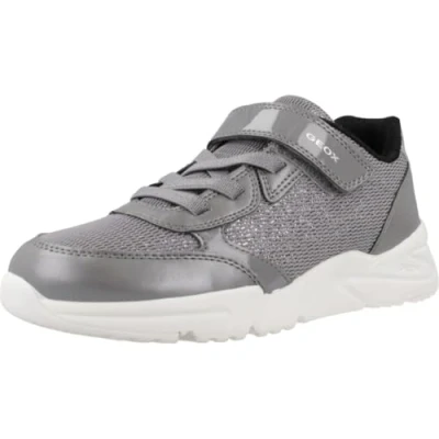 Abbildung von Geox Sneaker low für Kinder, Größe: 27, Grey Schuhe