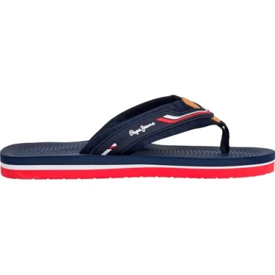 Abbildung von Pepe Jeans WEST CLUB Zehentrenner, Herren, Größe: 44, Navy Schuhe
