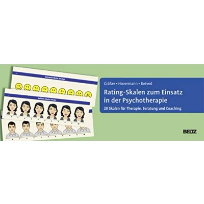 Abbildung von Rating Skalen zum Einsatz in der Psychotherapie: 20 für Therapie, Beratung und Coaching