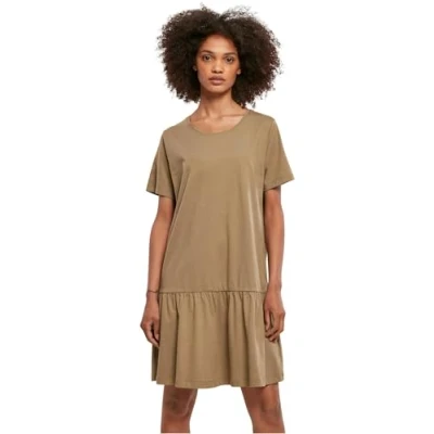 Abbildung von Urban Classics Valance Jerseykleid, Damen, Größe: XXL, Khaki