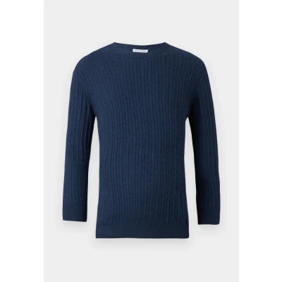 Abbildung von Jack &amp; Jones Strickpullover »JJEEMIL KNIT CABLE CREW NECK NOOS«