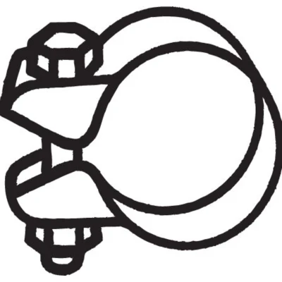 Abbildung von BOSAL 250 348 Rohrverbinder, Abgasanlage