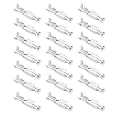 Abbildung von Create idea 50 STÜCKE Auto ISO Kontakte Junior Timer Crimp Pins Verdrahtung Reparatur Terminals Stecker Modell 341432 10 für 0,5 1,5 mm² Kabelquerschnitt