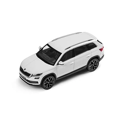 Abbildung von Skoda 565099300S9R Kodiaq Modellauto 1:43 Moon Weiß Metallic Accessoires Miniatur