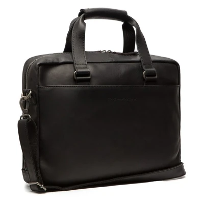Abbildung von The Chesterfield Brand Leder Laptoptasche Schwarz Manhattan