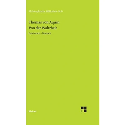 Abbildung von Philosophische Bibliothek Band 384: Von der Wahrheit De veritate