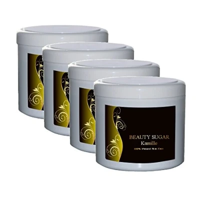 Abbildung von Beauty Sugar Kamille Vorteilpack 4 XXL Dosen á 600g zum Vorteilspreis Vorteilspack Zuckerpaste zur Haarentfernung Sugaring Paste