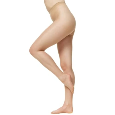 Abbildung von Nur Die 3er Pack Transparent 15 DEN Fein Strumpfhose seidig glänzende Optik Komfortbund feine Naht unsichtbar Damen