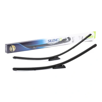 Abbildung von Scheibenwischer Valeo Silencio X.trm, Flat Blade Set 574634 vorne Rahmenlos Bajonettbefestigung RENAULT: Kangoo II / Grand