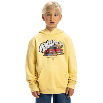 Abbildung von DC Shoes TIRE FIRE Kapuzenpullover für Kinder, Größe: 134/140, Yfw dusky citron