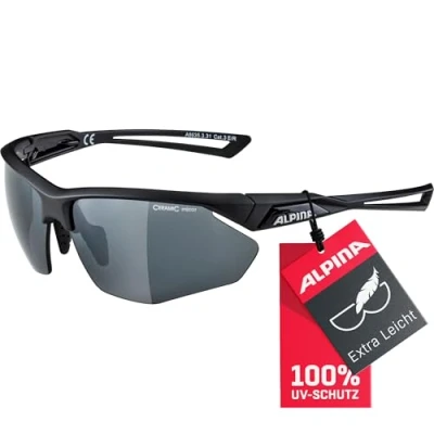 Abbildung von Alpina Mandant Sportbrille, Größe: One Size, Black matt (a8635.x.31)