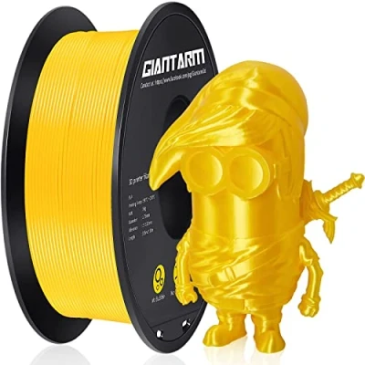 Abbildung von PLA Filament 1.75mm, 3D Drucker Gelb 1kg Spool