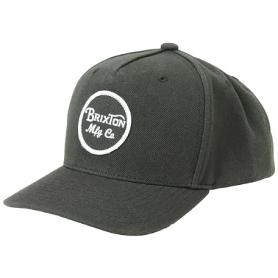 Abbildung von Brixton Unisex Adult Wheeler Snapback Cap, Black, O/S