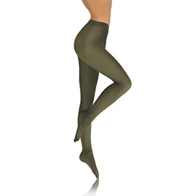 Abbildung von sesto senso Damen Strumpfhose Grün Bunte 40 DEN Blickdicht Microfaser 3 M Botiglia