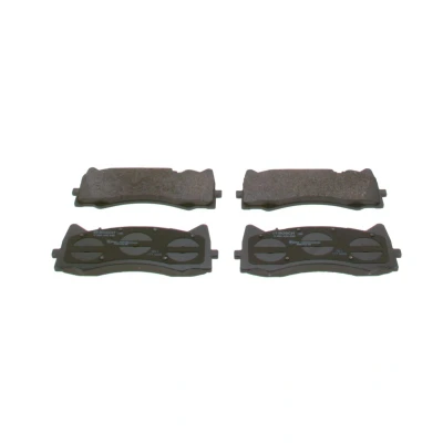 Abbildung von BOSCH 0 986 424 886 Bremsbelagsatz Low Metallic mit Anti Quietsch Blech, Montageanleitung MERCEDES BENZ: C Class Saloon, E Saloon